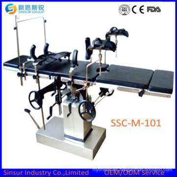Manual Radiolucent Surgical Orthopedic Operating Tables